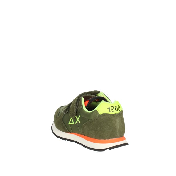 Sun68 Shoes Sneakers Dark Green Z33302B