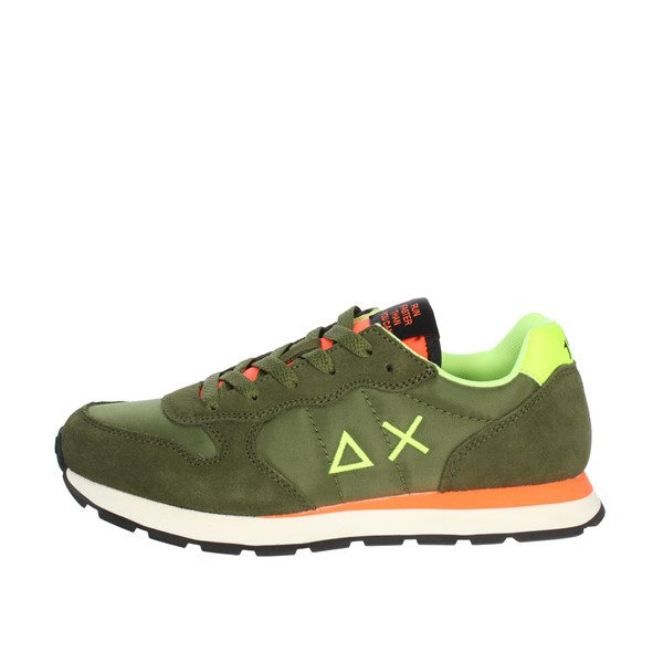 Sun68 Shoes Sneakers Dark Green Z33302T