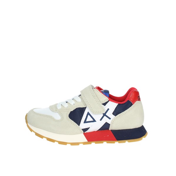 Sun68 Shoes Sneakers White/Blue Z33312K