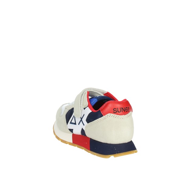 Sun68 Shoes Sneakers White/Blue Z33312K