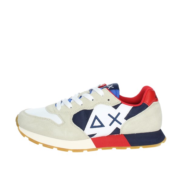 Sun68 Shoes Sneakers White/Blue Z33312T