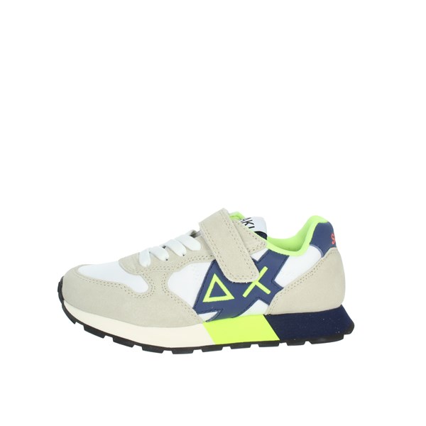 Sun68 Shoes Sneakers White/Yellow Z33313K