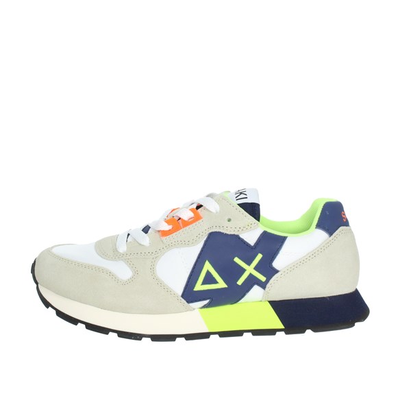 Sun68 Shoes Sneakers White/Yellow Z33313T