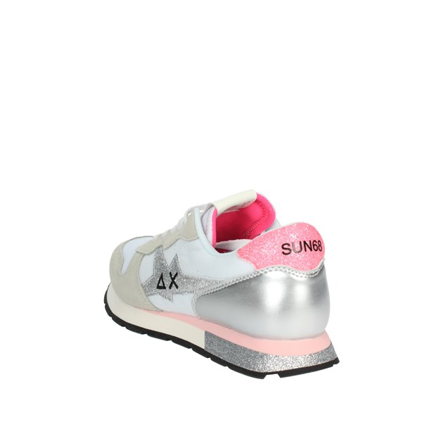 Sun68 Shoes Sneakers White/Pink Z33411T