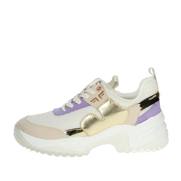 Fornarina Shoes Sneakers Beige/gold STOCCOLMA
