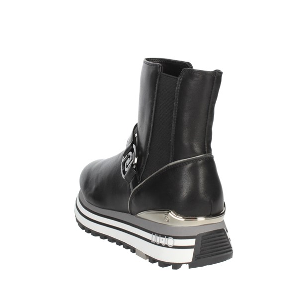 Liu-jo Shoes Low Ankle Boots Black MAXI WONDER 49