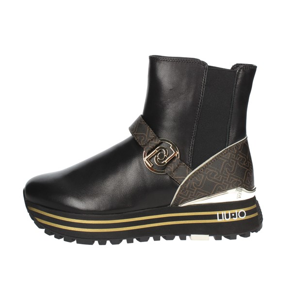 Liu-jo Shoes Low Ankle Boots Black MAXI WONDER 49