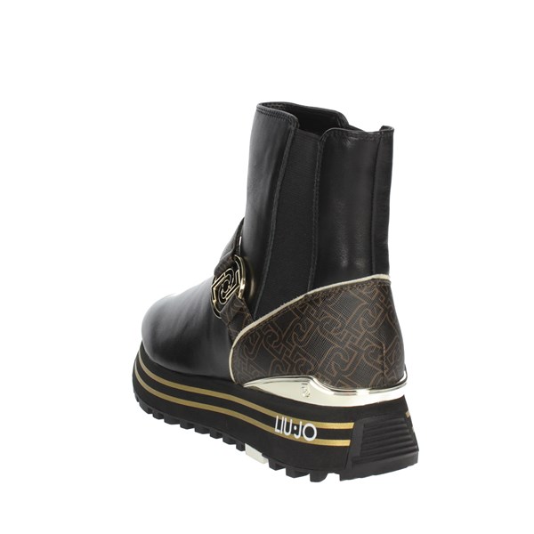 Liu-jo Shoes Low Ankle Boots Black MAXI WONDER 49