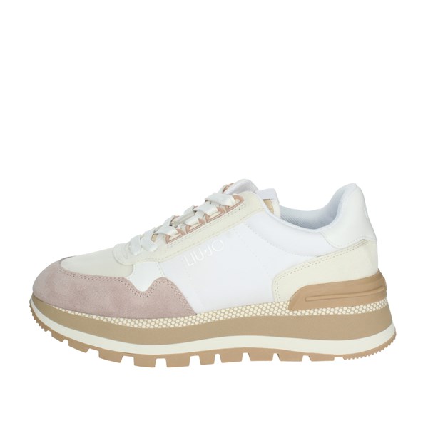 Liu-jo Shoes Sneakers White/Pink AMAZING 10