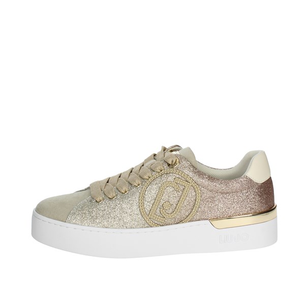 Liu-jo Shoes Sneakers Gold SILVIA 82