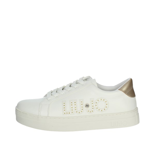 Liu-jo Shoes Sneakers White/Gold ALICIA 506
