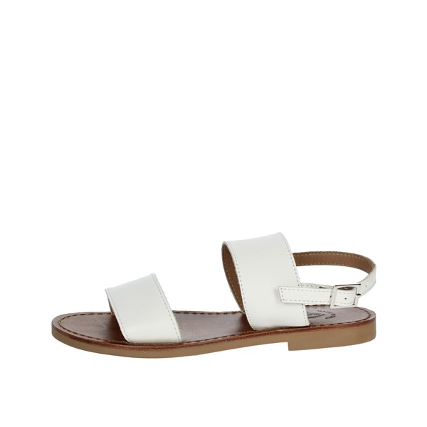 Balducci Shoes Flat Sandals White 30961000