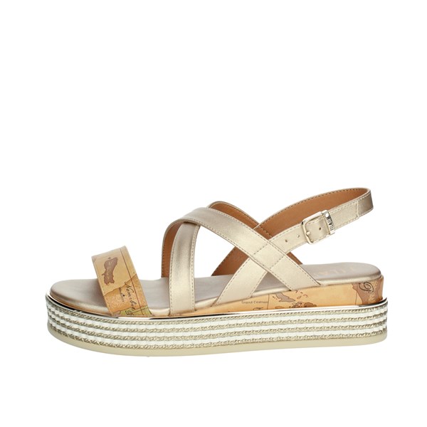 Alviero Martini Shoes Flat Sandals Platinum  N 1547 1372