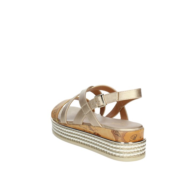 Alviero Martini Shoes Flat Sandals Platinum  N 1547 1372