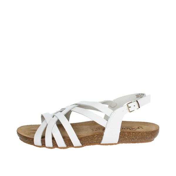 Yokono Shoes Flat Sandals White IBIZA-186