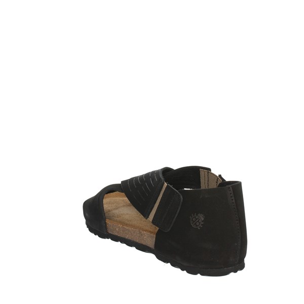 Yokono Shoes Flat Sandals Black VLLLA-179