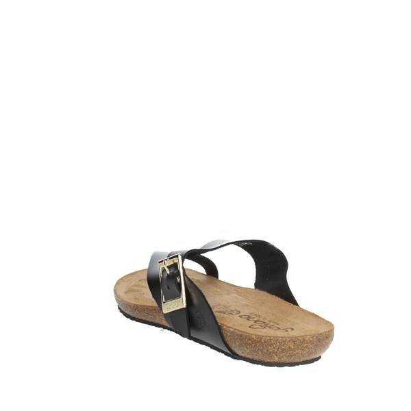 Yokono Shoes Flip Flops Black IBIZA-013