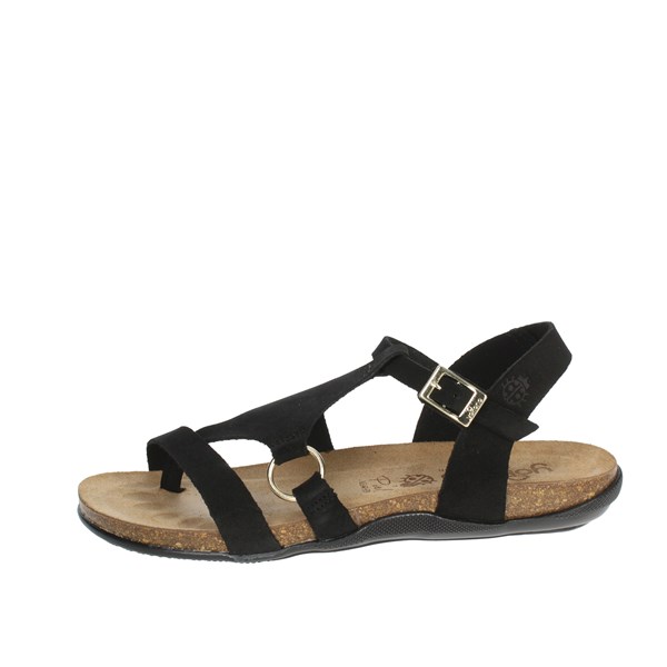 Yokono Shoes Flat Sandals Black MANACOR-021