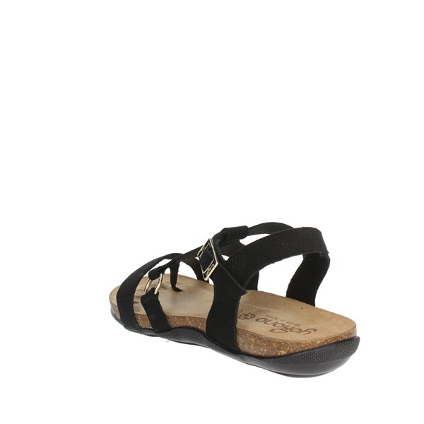 Yokono Shoes Flat Sandals Black MANACOR-021