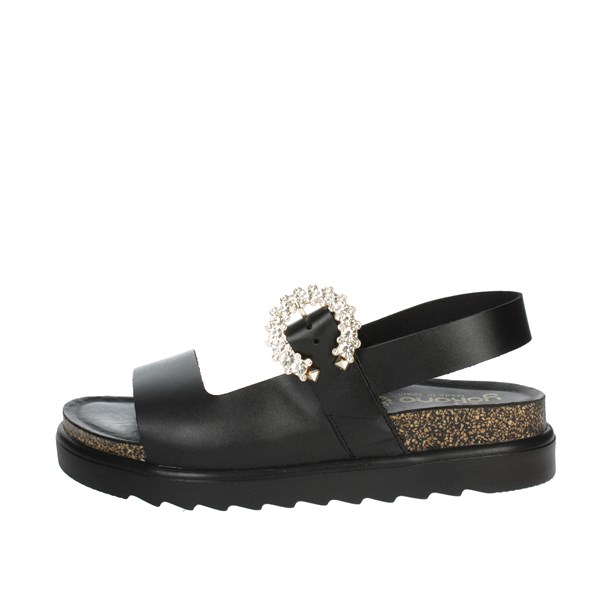 Yokono Shoes Flat Sandals Black TUNEZ-116