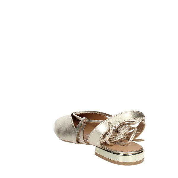 Gioseppo Shoes Ballet Flats Gold 68806