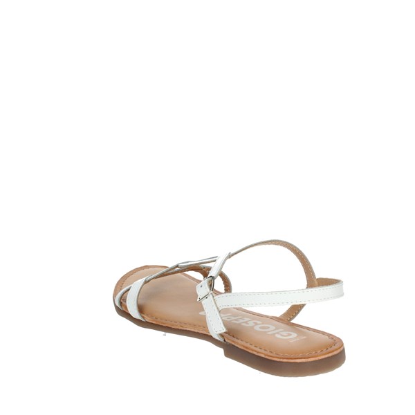 Gioseppo Shoes Flat Sandals White 69113