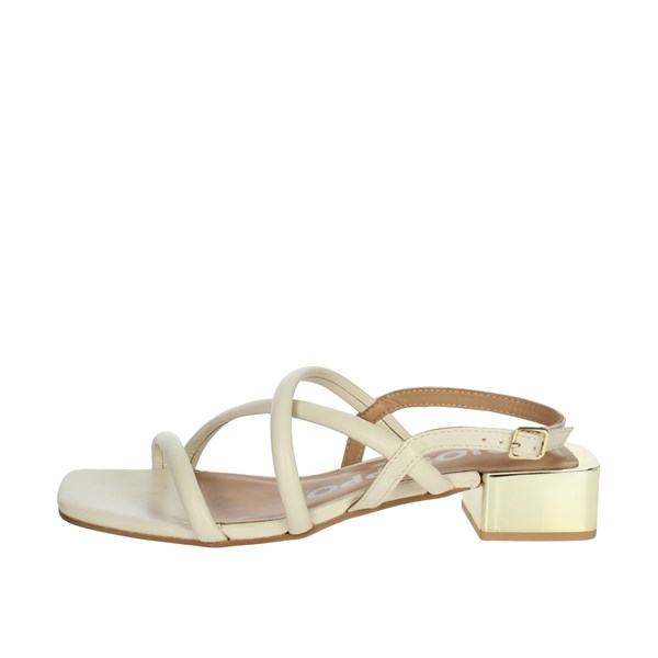 Gioseppo Shoes Flat Sandals Beige 69192