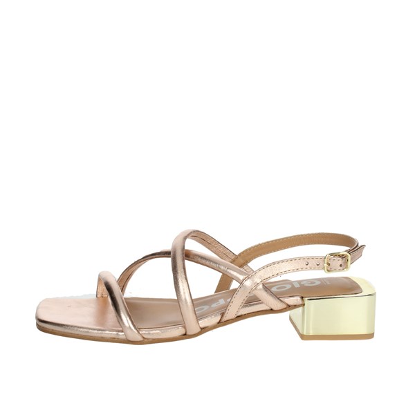 Gioseppo Shoes Flat Sandals Copper  69192