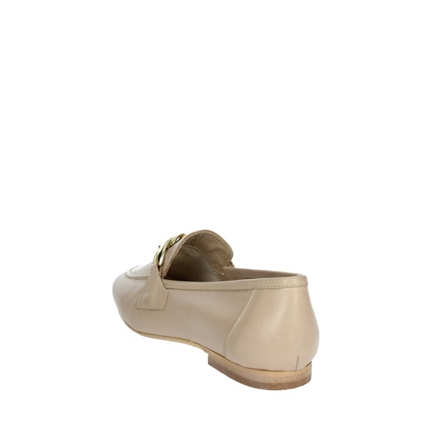 Hosis Milano Shoes Moccasin Beige MSU5200