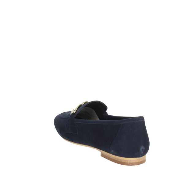 Hosis Milano Shoes Moccasin Blue MSU5200