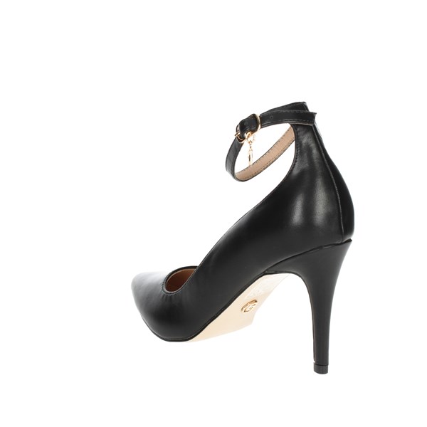 Gold & Gold Shoes Pumps Black GP23-385