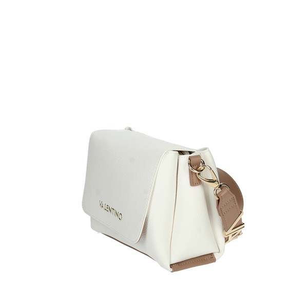 Valentino Accessories Bags White/Brown leather VBS5A806