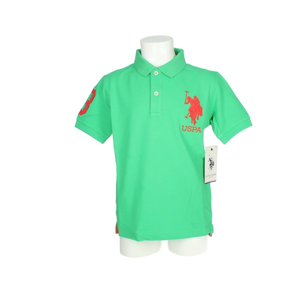 U.s. Polo Assn Clothing T-shirt Green FLUO 41029