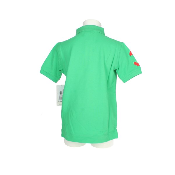 U.s. Polo Assn Clothing T-shirt Green FLUO 41029