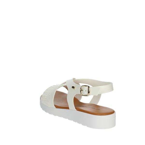Valleverde Shoes Flat Sandals White 24103