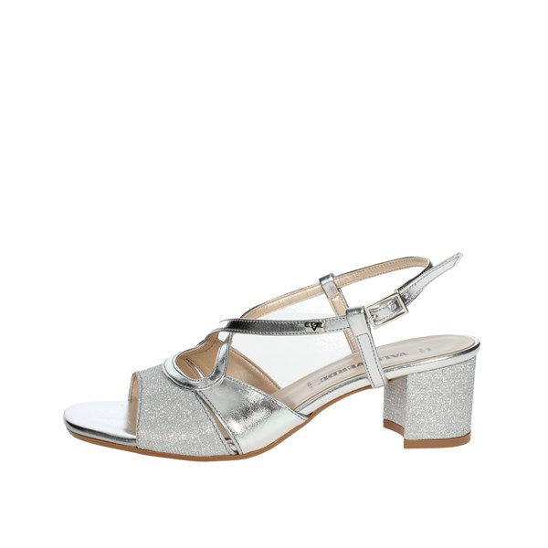 Valleverde Shoes Heeled Sandals Silver 28216