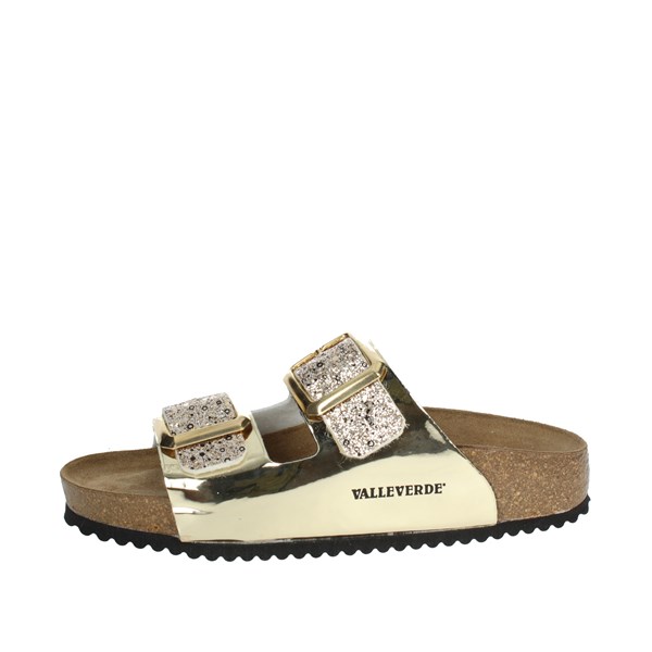 Valleverde Shoes Flat Slippers Platinum  VG1571Q