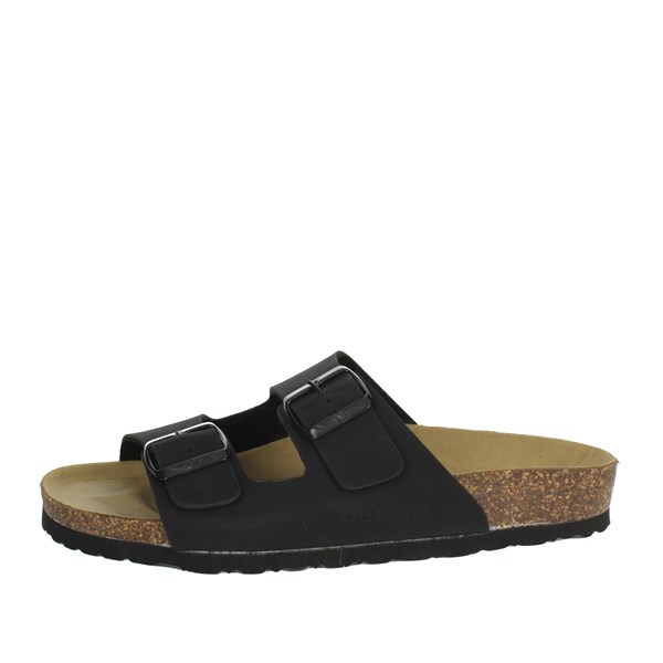 Valleverde Shoes Flat Slippers Black VG9900