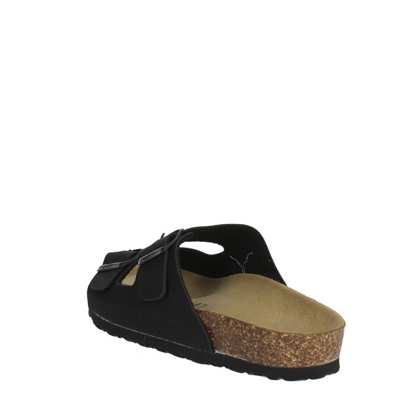 Valleverde Shoes Flat Slippers Black VG9900