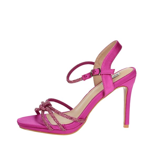 Keys Shoes Heeled Sandals Fuchsia K-8031