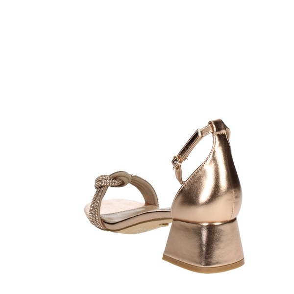 Keys Shoes Heeled Sandals Copper  K-7902