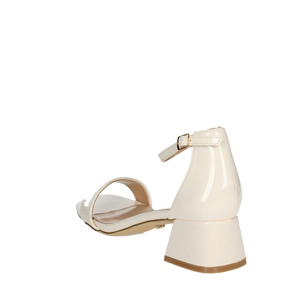 Keys Shoes Heeled Sandals Creamy white K-7900