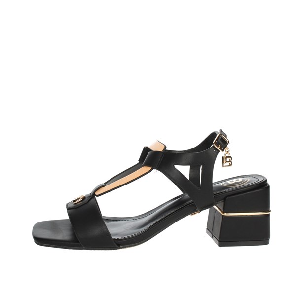Laura Biagiotti Shoes Heeled Sandals Black 8093