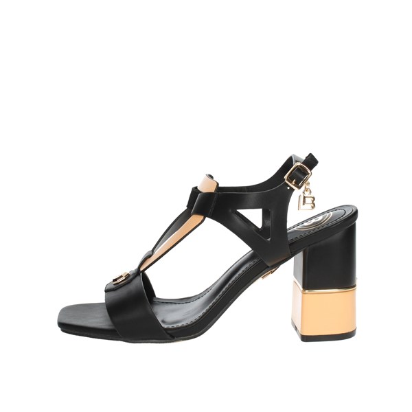 Laura Biagiotti Shoes Heeled Sandals Black 8111