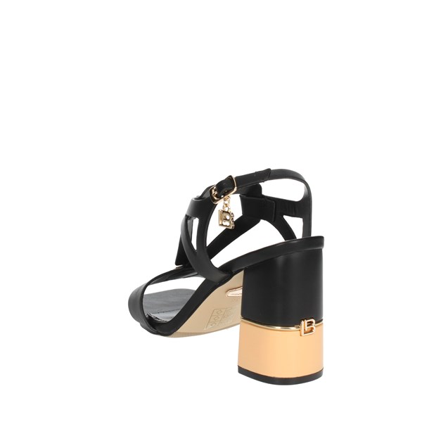 Laura Biagiotti Shoes Heeled Sandals Black 8111