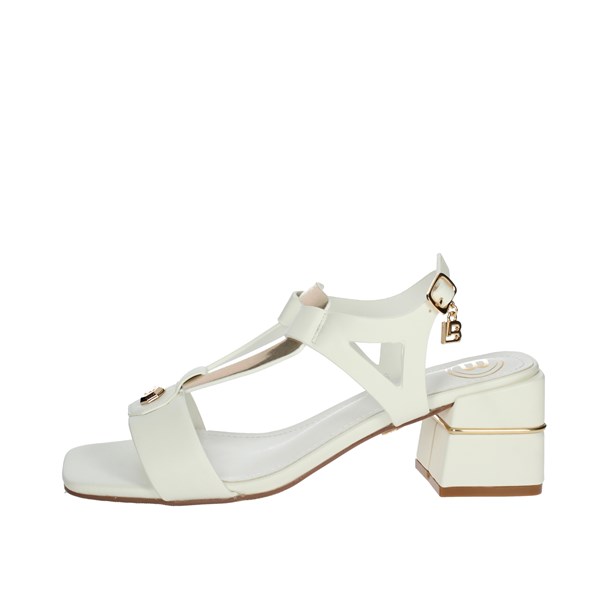Laura Biagiotti Shoes Heeled Sandals White 8093