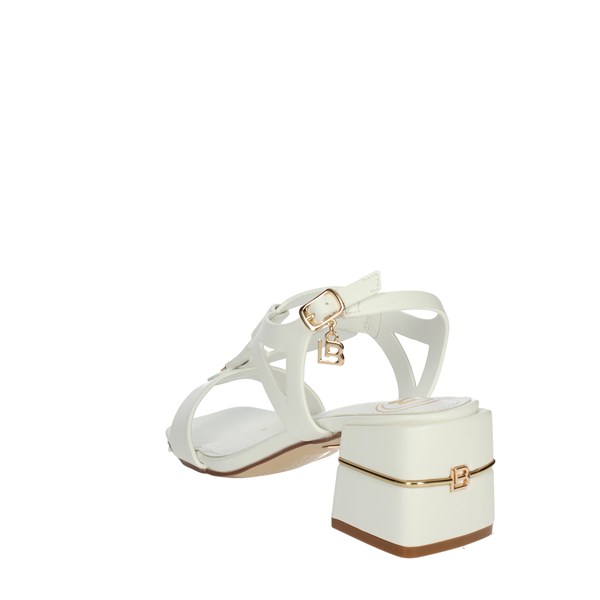 Laura Biagiotti Shoes Heeled Sandals White 8093