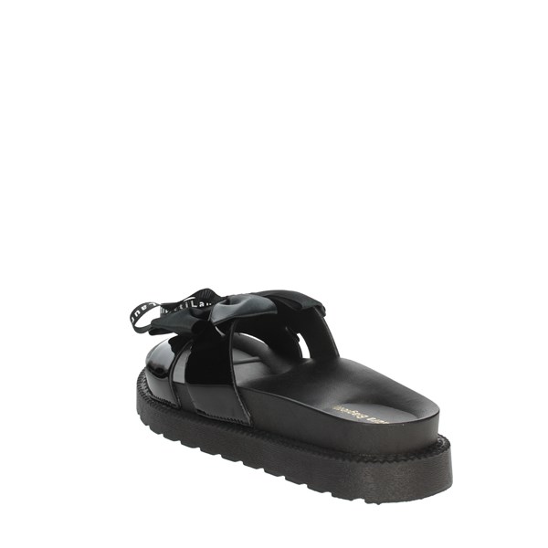 Laura Biagiotti Shoes Flat Slippers Black 8178