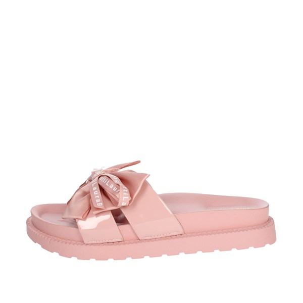 Laura Biagiotti Shoes Flat Slippers Rose 8178