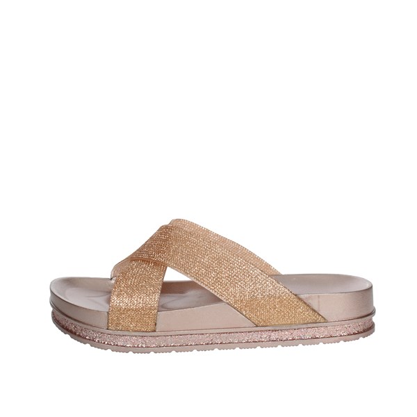 Laura Biagiotti Shoes Flat Slippers Light dusty pink 8182